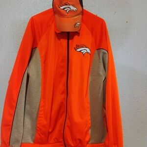 NFL Orange and Tan Jacket‎
